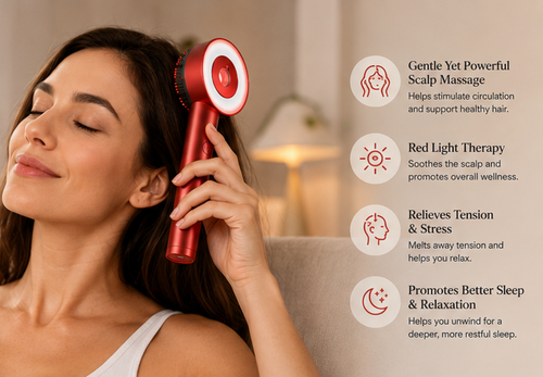 Infrared Scalp Massager