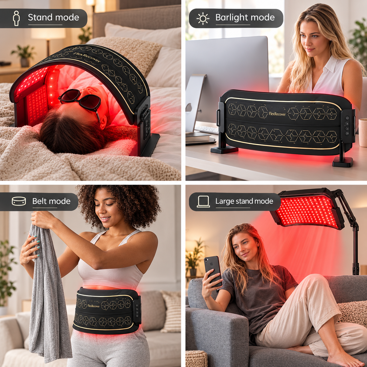 Multifunction Red Light Therapy for Body and Face